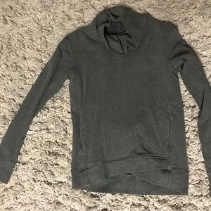 Lululemon Gray Turtle Neck Pull-Over